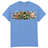 The Coloured House Erwachsenen T-Shirt "Around The...