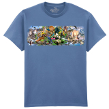 The Coloured House Erwachsenen T-Shirt "Around The...