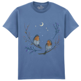 The Coloured House Erwachsenen T-Shirt "Birds And...