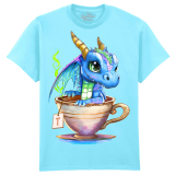 The Coloured House Erwachsenen T-Shirt "Hot Tea...