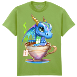 The Coloured House Erwachsenen T-Shirt "Hot Tea...