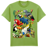 The Coloured House Erwachsenen T-Shirt "Avian...