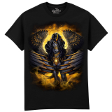 The Coloured House Erwachsenen T-Shirt "Black...