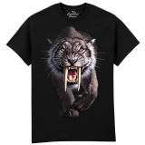 The Coloured House Erwachsenen T-Shirt "Black...