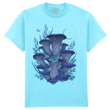 The Coloured House Erwachsenen T-Shirt "Blue Oyster"