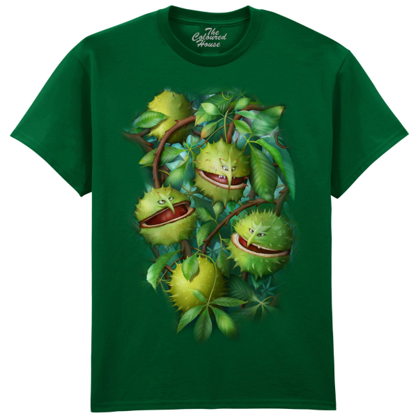 The Coloured House Erwachsenen T-Shirt "Bonkers Conkers"