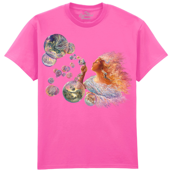 The Coloured House Erwachsenen T-Shirt "Bubble Flower"
