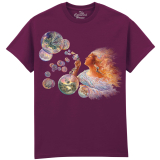 The Coloured House Erwachsenen T-Shirt "Bubble Flower"