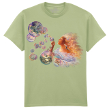 The Coloured House Erwachsenen T-Shirt "Bubble Flower"