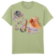 The Coloured House Erwachsenen T-Shirt "Bubble Flower"