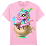 The Coloured House Erwachsenen T-Shirt "Cappuccino...