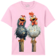 The Coloured House Kinder T-Shirt "Friendly Chickens"