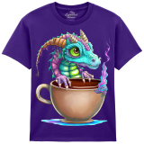 The Coloured House Kinder T-Shirt "Hot Chocolate Dragon"