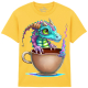 The Coloured House Kinder T-Shirt "Hot Chocolate Dragon"