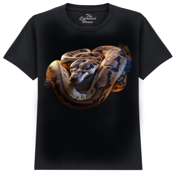 The Coloured House Kinder T-Shirt "Jungle Snake"