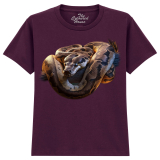 The Coloured House Kinder T-Shirt "Jungle Snake"