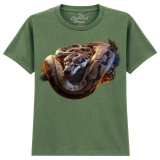 The Coloured House Kinder T-Shirt "Jungle Snake"
