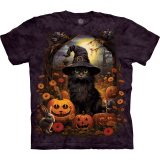 The Mountain Erwachsenen T-Shirt "Cat Witch"