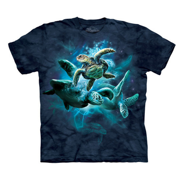 The Mountain Erwachsenen T-Shirt "Sea Turtle Collage"