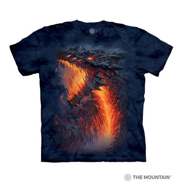 The Mountain Erwachsenen T-Shirt "Lavaborn"