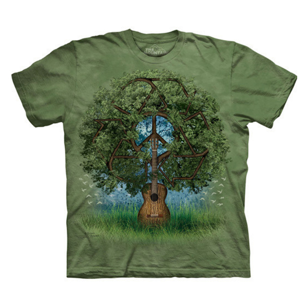 The Mountain Erwachsenen T-Shirt "Guitar Tree"