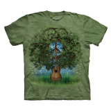 The Mountain Erwachsenen T-Shirt "Guitar Tree"
