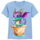 The Coloured House Kinder T-Shirt "Iced Coffee Dragon"