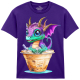 The Coloured House Kinder T-Shirt "Iced Coffee Dragon"