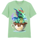 The Coloured House Erwachsenen T-Shirt "Chai Dragon"