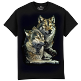 The Coloured House Erwachsenen T-Shirt "Couple...