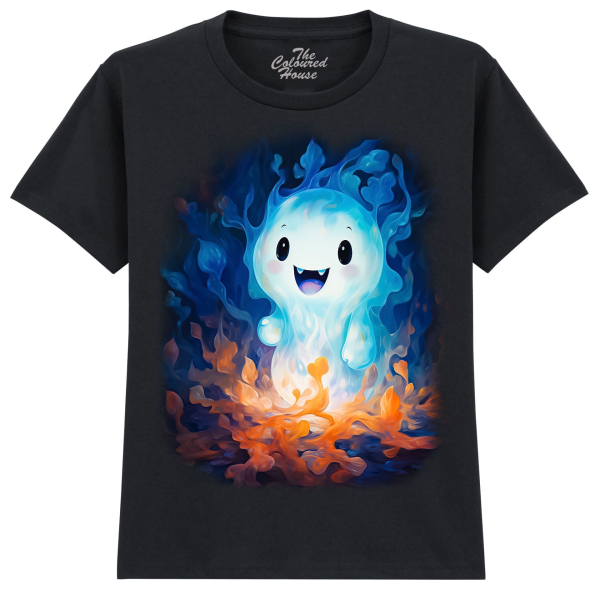 The Coloured House Kinder T-Shirt "Cute Ghost"