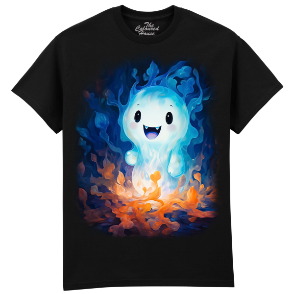 The Coloured House Erwachsenen T-Shirt "Cute Ghost"
