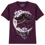 The Coloured House Kinder T-Shirt "Bats Moon"