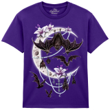 The Coloured House Kinder T-Shirt "Bats Moon"