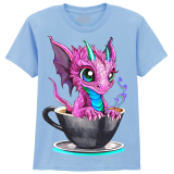 The Coloured House Kinder T-Shirt "Black Coffee...