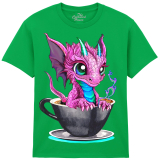 The Coloured House Kinder T-Shirt "Black Coffee...