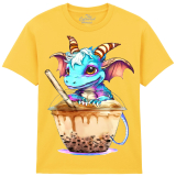 The Coloured House Kinder T-Shirt "Boba Tea...