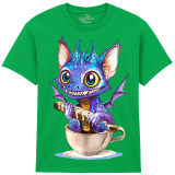 The Coloured House Kinder T-Shirt "Espresso Dragon"