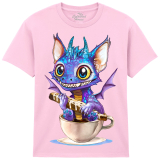 The Coloured House Kinder T-Shirt "Espresso Dragon"