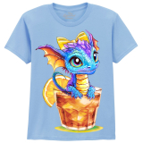 The Coloured House Kinder T-Shirt "Iced Tea Dragon"