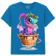The Coloured House Kinder T-Shirt "Mocha Latte Dragon"
