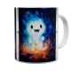 Kaffeetasse, Mug, Kaffebecher "Cute Ghost"