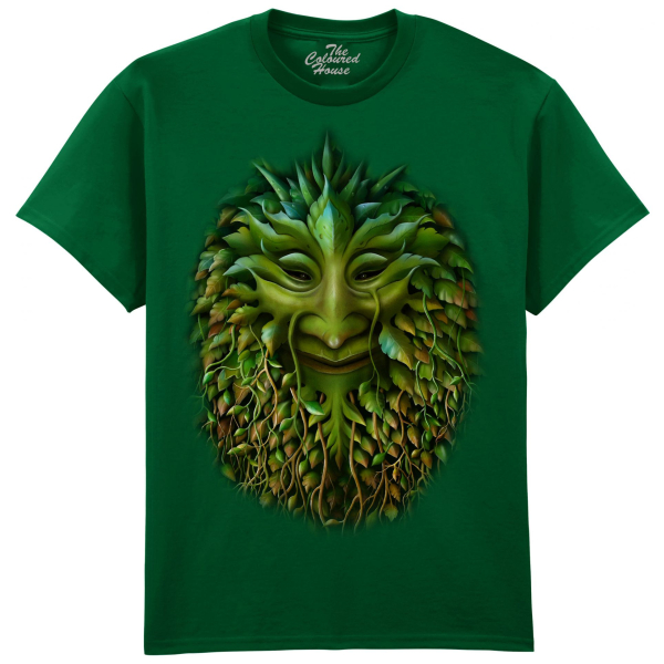 The Coloured House Erwachsenen T-Shirt "Green Man"