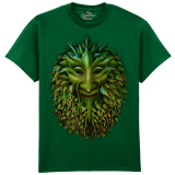 The Coloured House Erwachsenen T-Shirt "Green Man"