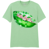 The Coloured House Erwachsenen T-Shirt "Peapod...