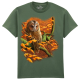 The Coloured House Erwachsenen T-Shirt "Autumn Tawny Owl"