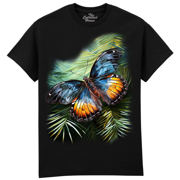 The Coloured House Erwachsenen T-Shirt "Shining Butterfly"
