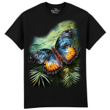 The Coloured House Erwachsenen T-Shirt "Shining Butterfly"