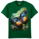 The Coloured House Erwachsenen T-Shirt "Shining Butterfly"