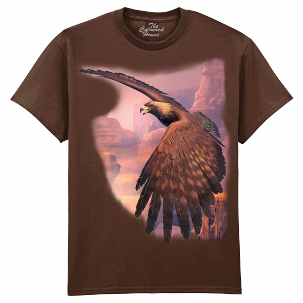 The Coloured House Erwachsenen T-Shirt "Canyon Flight"